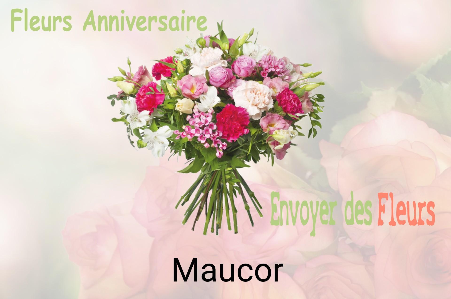 Bouquet de fleurs d’anniversaire livré à Maucor
